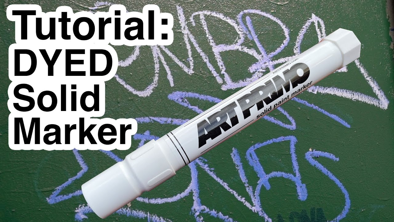 ArtPrimo Solid Marker Dyeing Tutorial