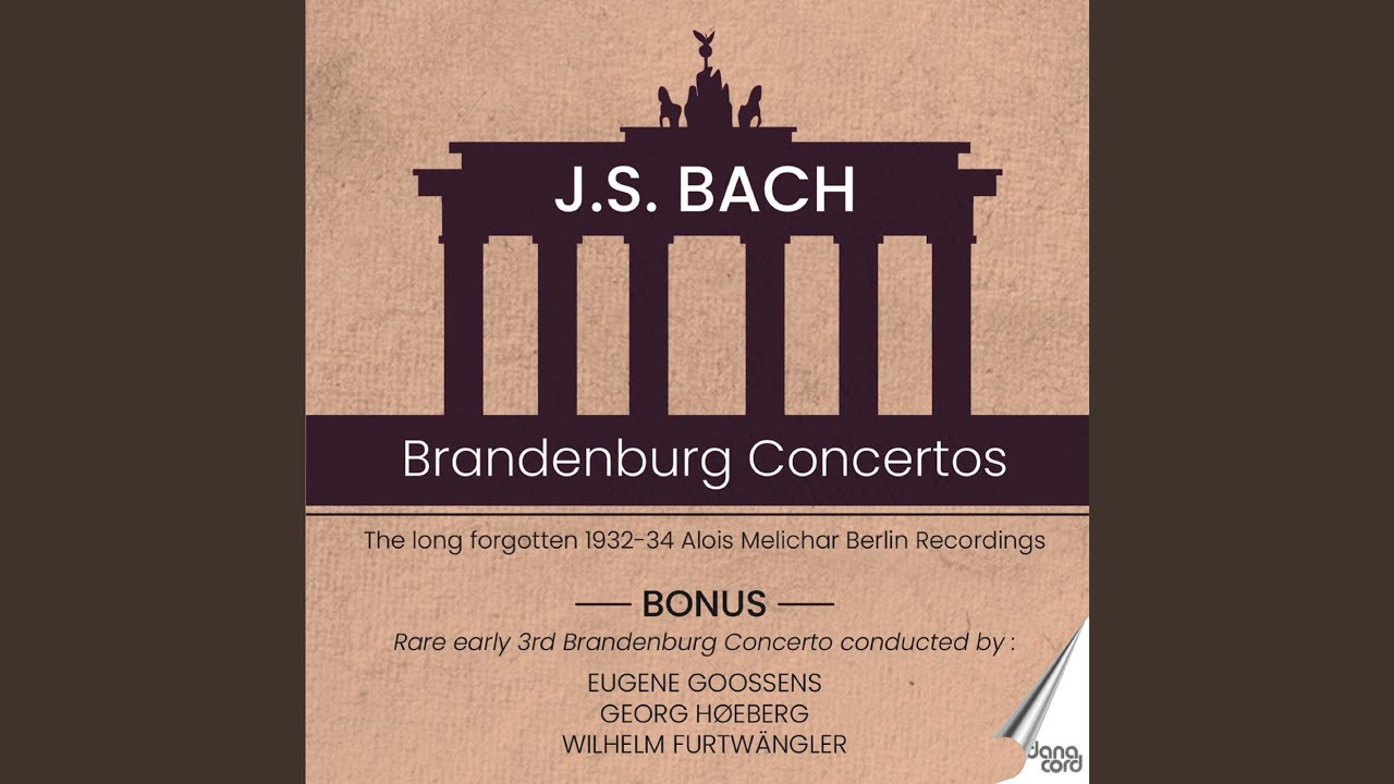 Brandenburg Concerto No. 1 in F Major, BWV 1046: I. Allegro
