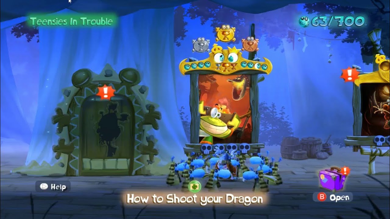 Walkthrough: Rayman Legends 100% - How to Shoot your Dragon