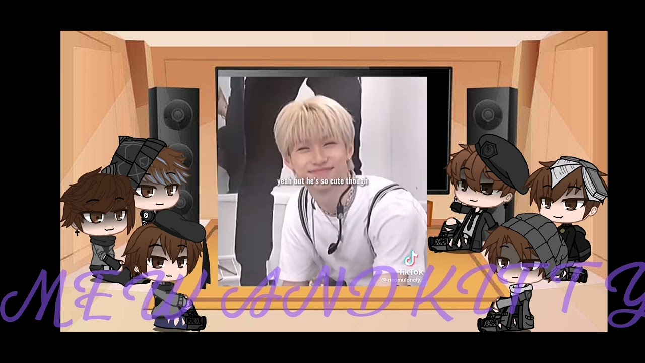 ✨Gacha stray kids pre-debut react✨ 🔇audio not mine🔇 1/8