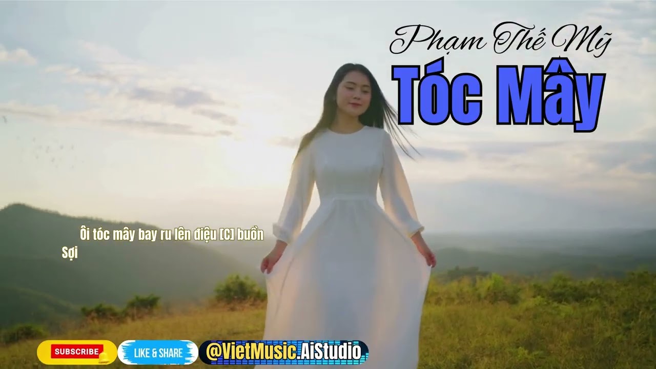 TÓC MÂY – PHẠM THẾ MỸ | AI COVER | NHẠC XƯA Sài Gòn trước 1975 – VietMusic.AIStudio