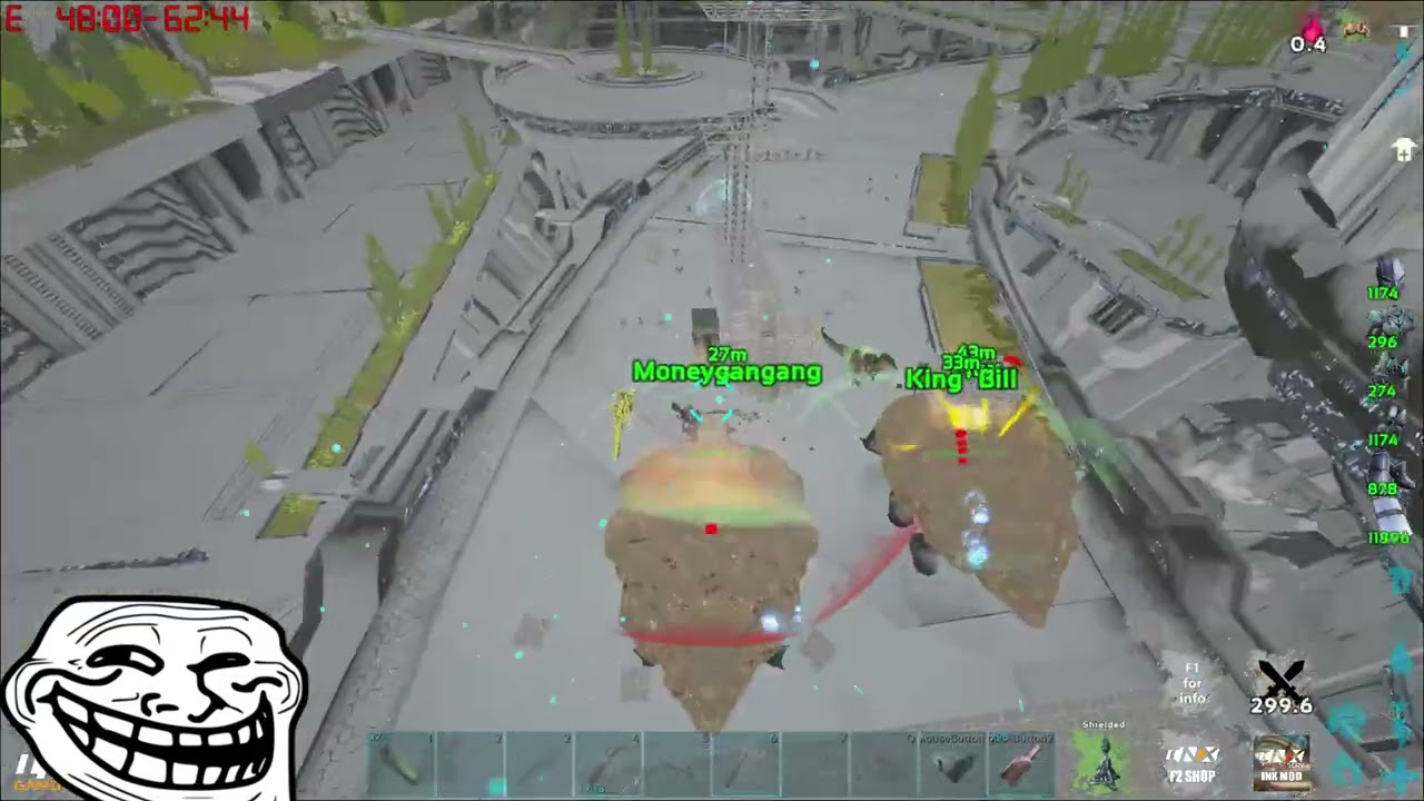 INX 4 MAN ARK ALPHA | 4 MAN Don't Worry | ARK Survival Evolved