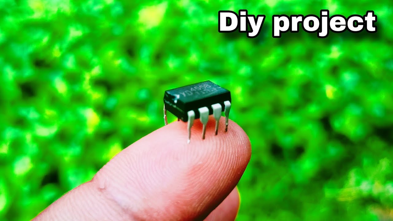 audio amplifier using 2822 ic || very simple projects