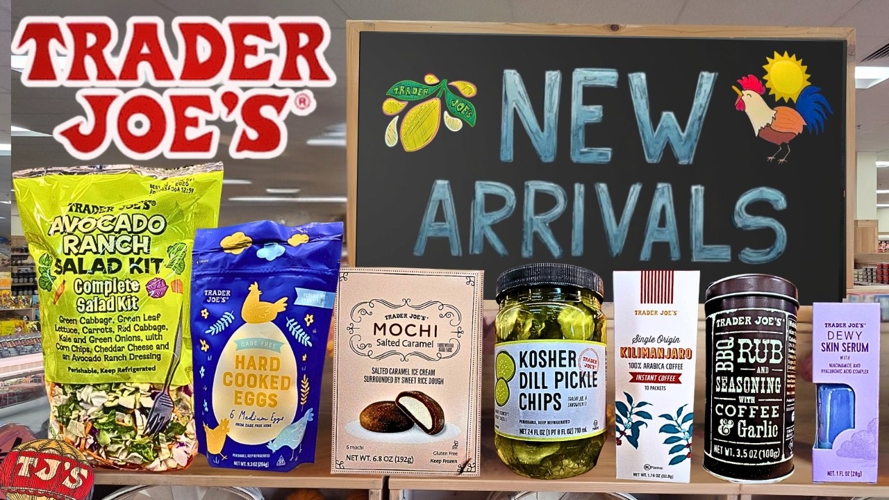 Новые поступления и отличные находки в Trader Joe's на апрель 2026 года! ✨️