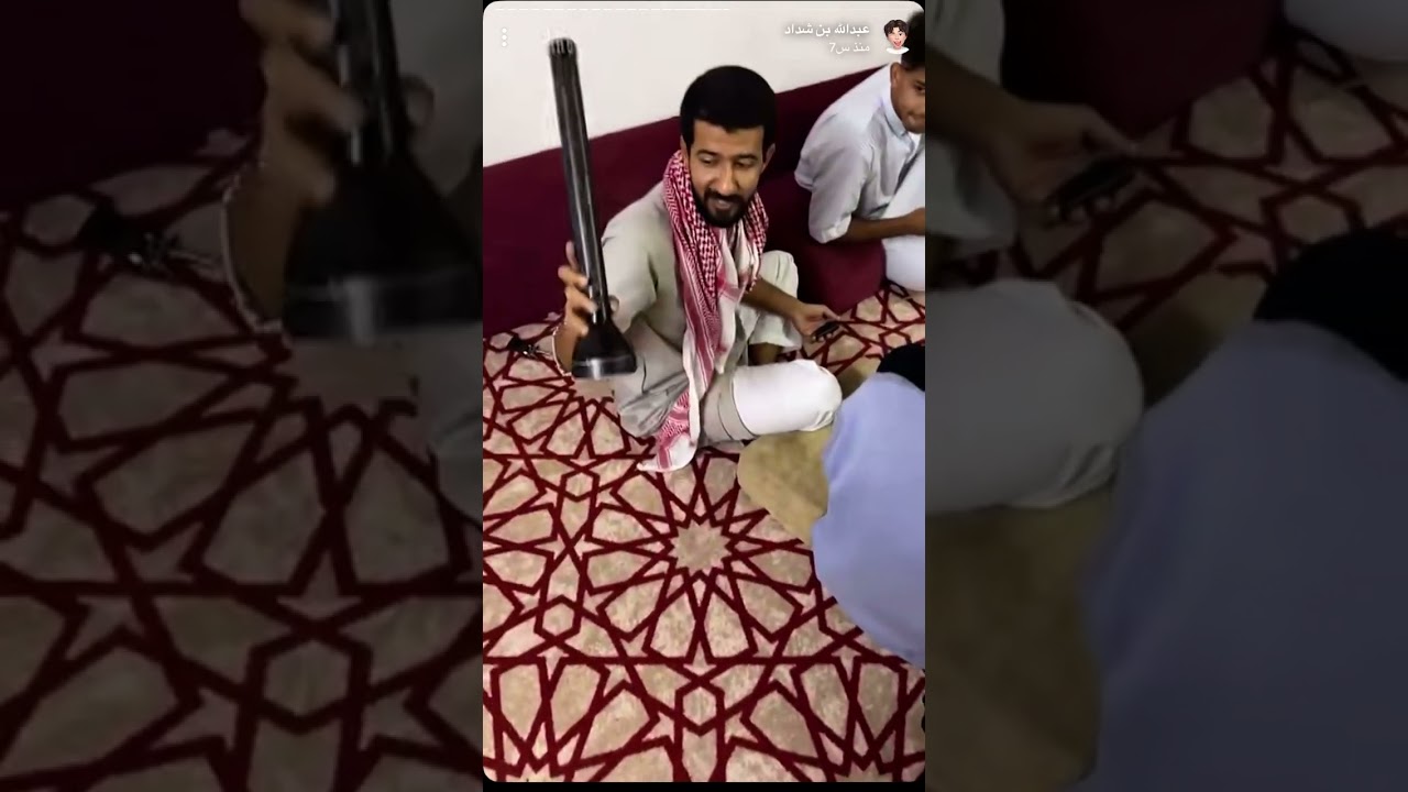سنابات عبدالله بن شداد ويبدو ان هناك خلاف يحتاج لتدخل عاجل 😂😂😂 سناب عبدالله بالوصف