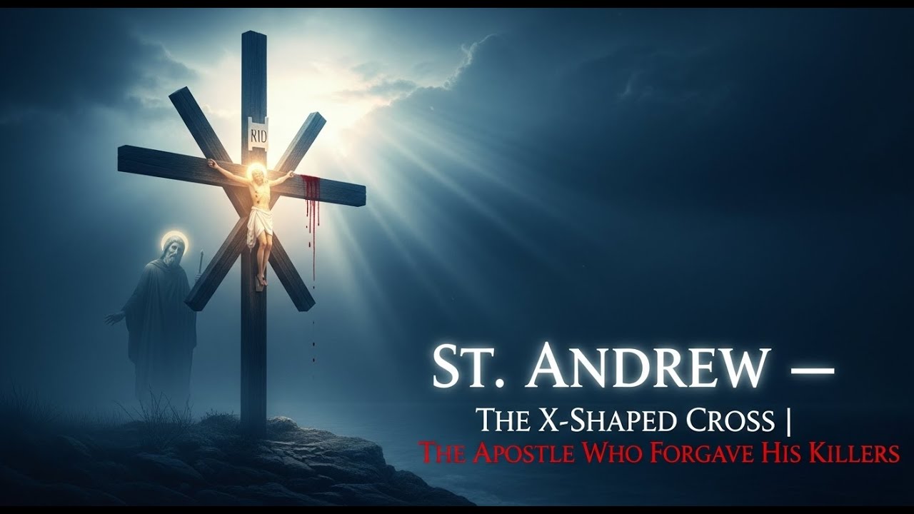 St  Andrew &mdash; The X Shaped Cross  The Apostle Who Forgave His Killers