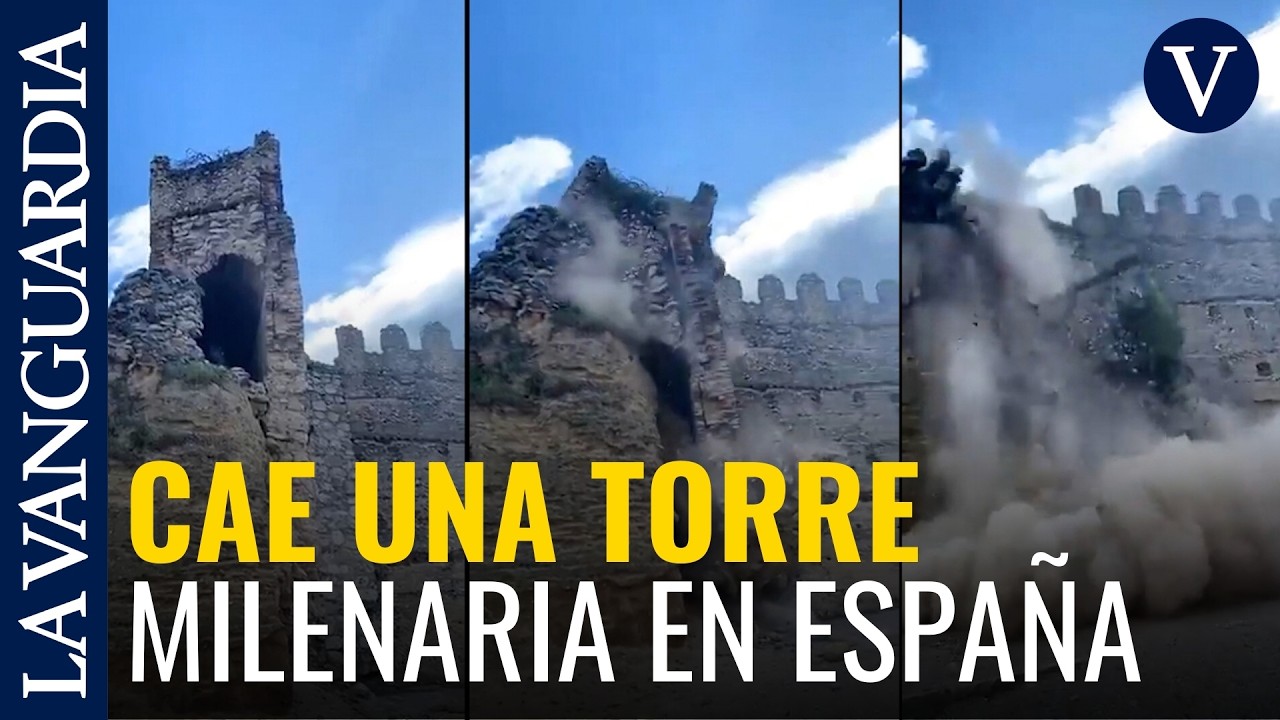 Se derrumba una torre del castillo de Escalona (Toledo) sin causar daños personales
