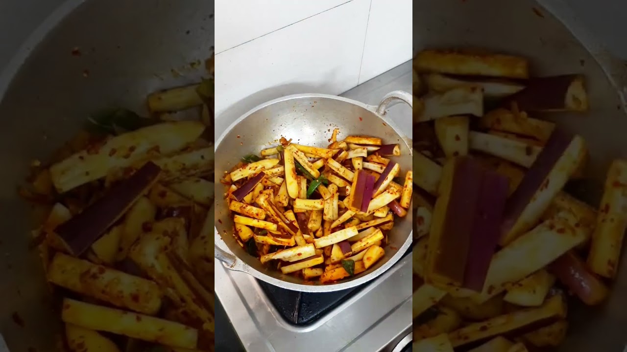 Kerala Style Brinjal Roast l @KeralaHomeRecipes