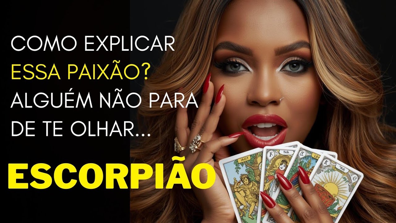 ESCORPIÃO ♏ COMO EXPLICAR ESSA PAIXÃO? ALGUÉM NÃO PARA DE TE OLHAR...