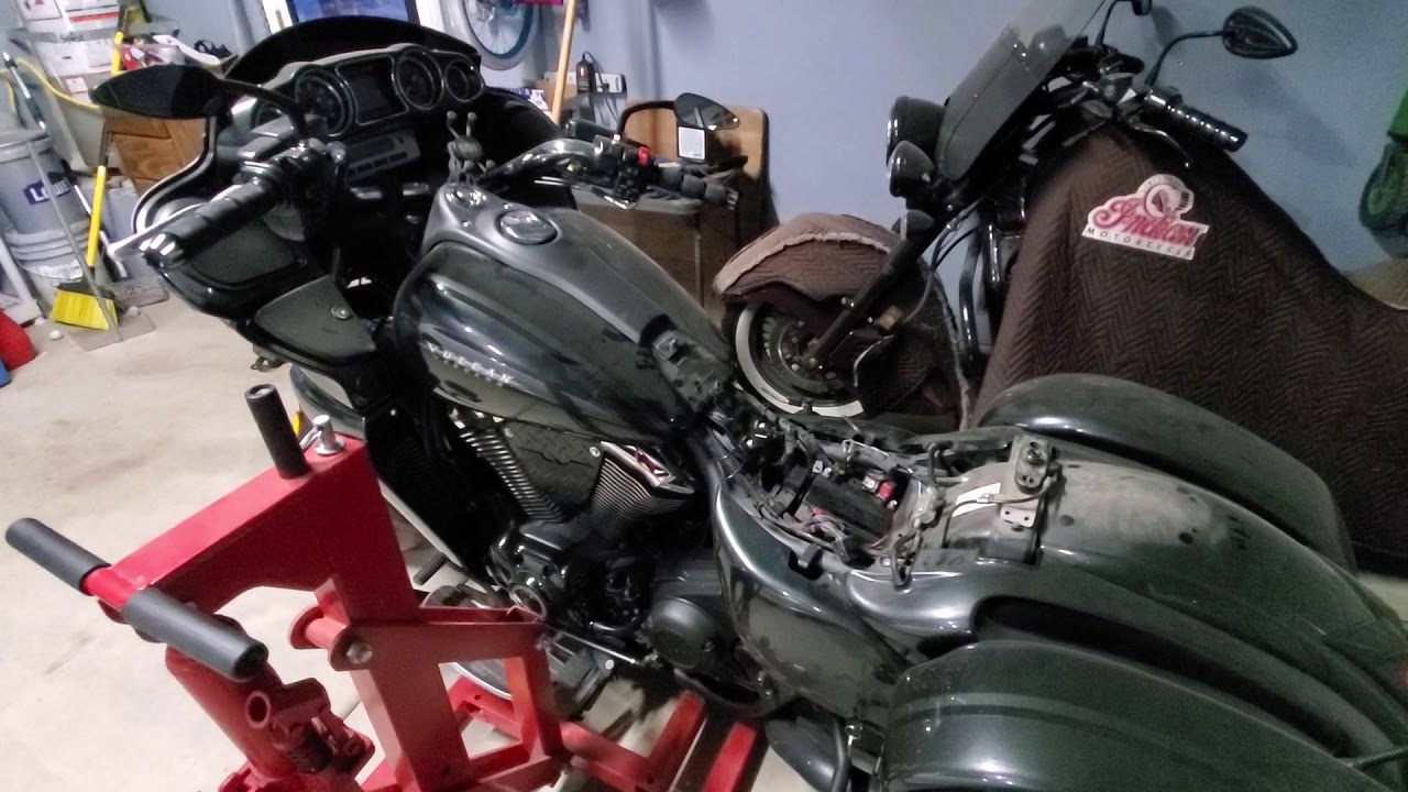 How to remove ECU from Kawasaki Vaquero.
