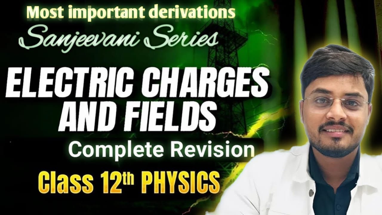 Electric charges & fields || Class 12 PHYSICS most important Derivations For 2026@LUENTRANCEWORLD 