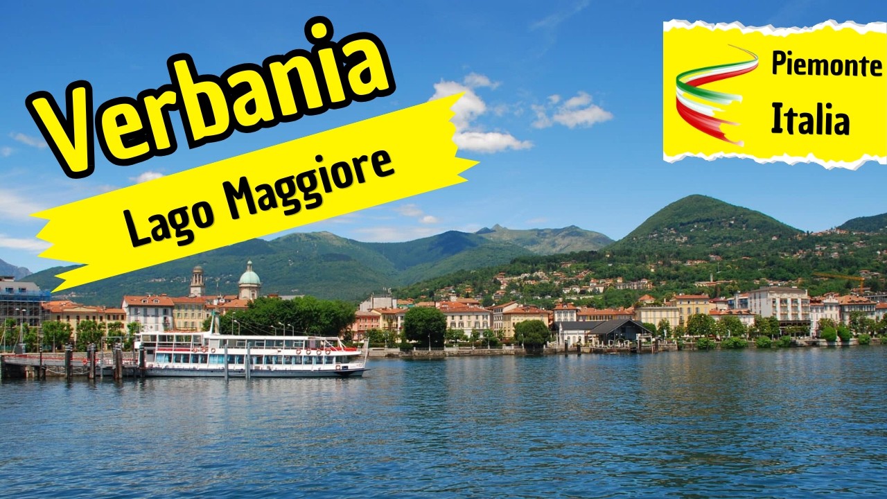 Verbania 🌊⛰️ | Città sul Lago Maggiore da Scoprire in 4K | Turismo Italia