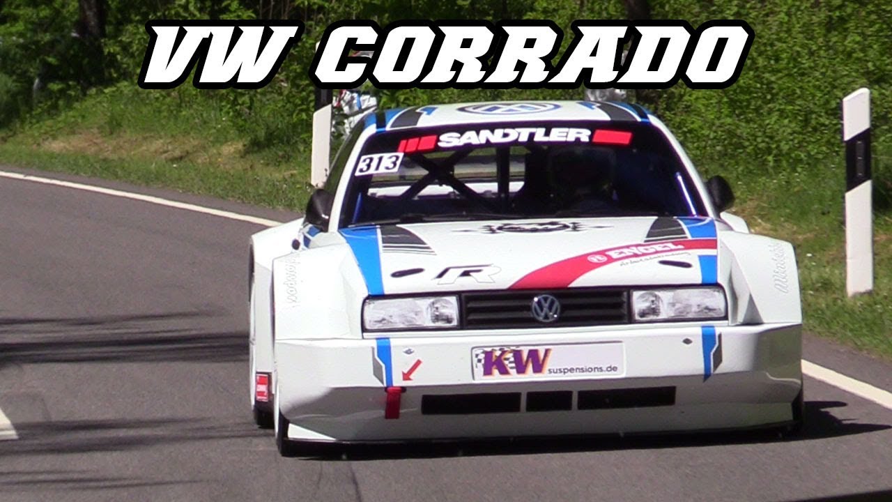 10.400 rpm VW CORRADO widebody Hillclimb racer