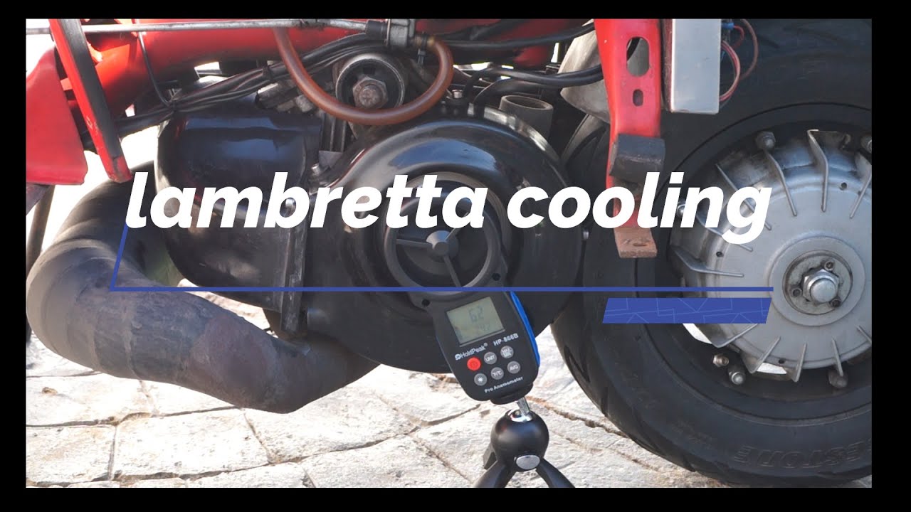 lambretta cooling v anemometer