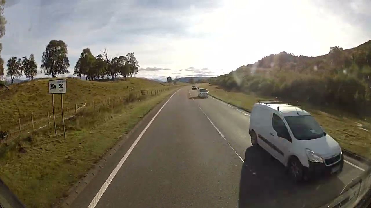 Invergorden south bound on the A9 part 3