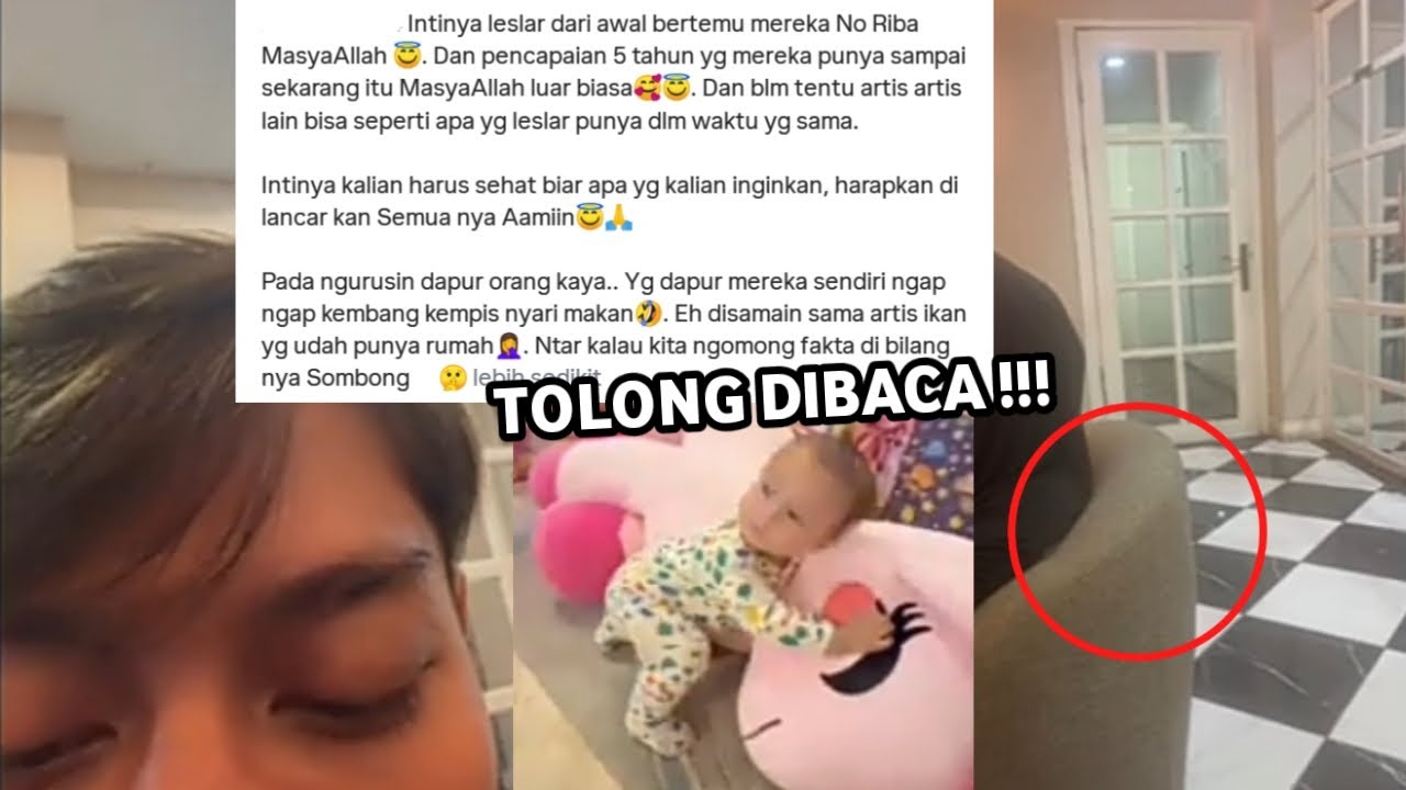 NETIJEN TOLONG BACA INI ! RIZKY BILLAR LESTI SORE INI !!!