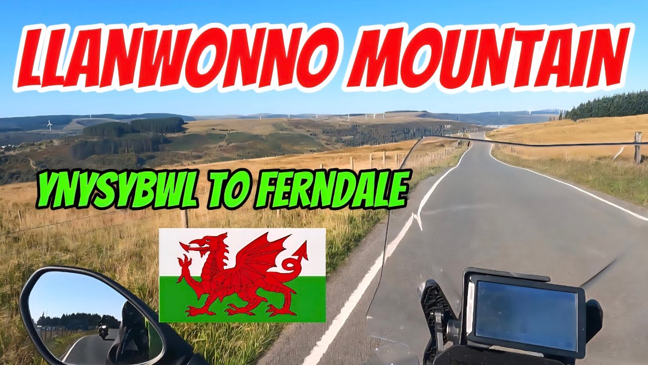 Llanwonno mountain road. A great little ride Ynysybwl to Ferndale.