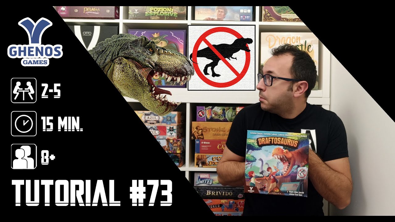 Tutorial #73 (sub ITA): come si gioca a Draftosaurus (gioco da tavolo edito dalla Ghenos Games)