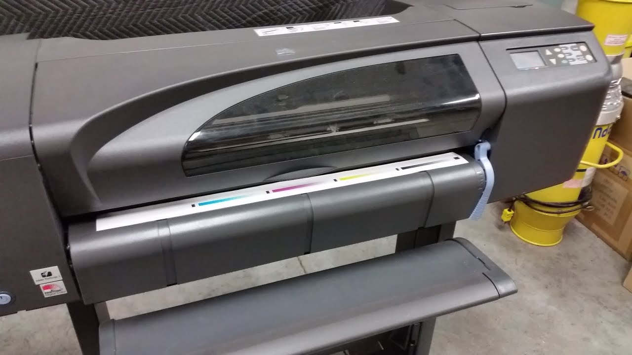 HP DesignJet 800ps color calibration