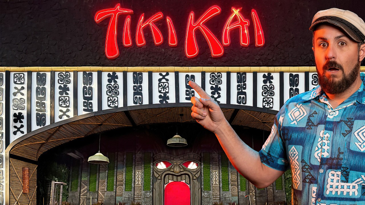 Эпические коктейли в новом баре Tiki в Южной Калифорнии