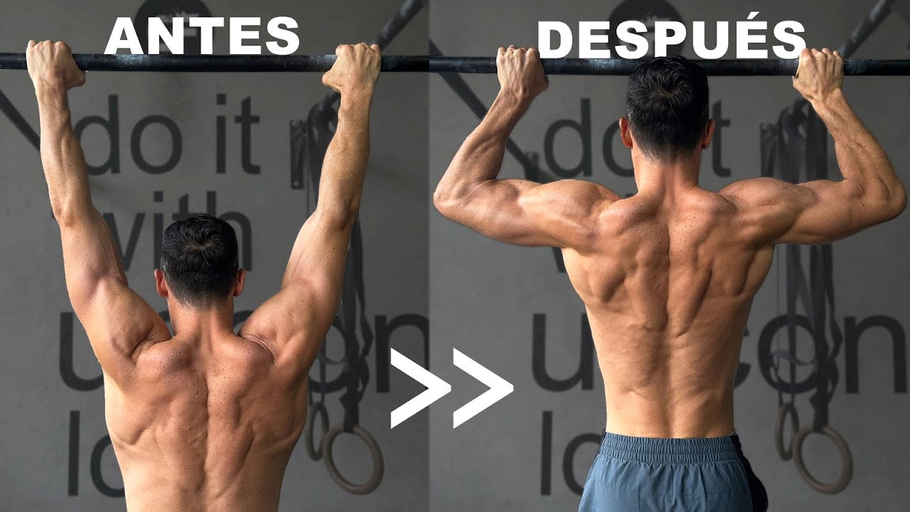 C&oacute;mo hacer tu primer PULL-UP o DOMINADA (👉el entrenamiento completo)