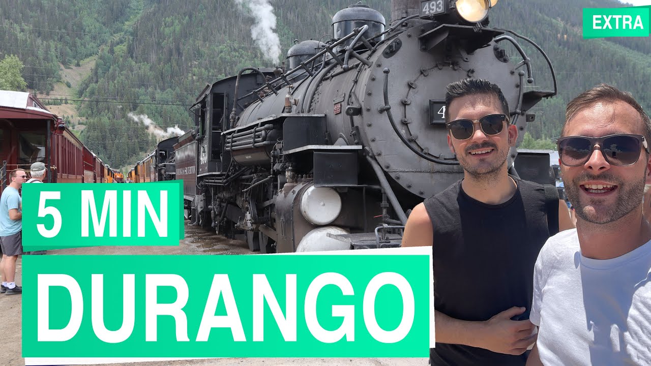 Durango Silverton Train in 5 Minutes! Full Experience 🚂