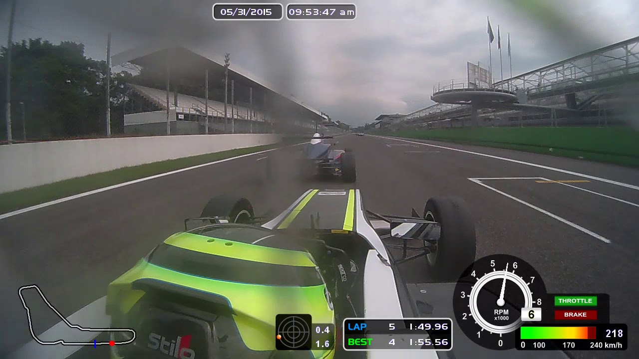 MONZA ITALIAN F4  - JOAO VIEIRA ( 18 MIN RACE ) P29 to P3