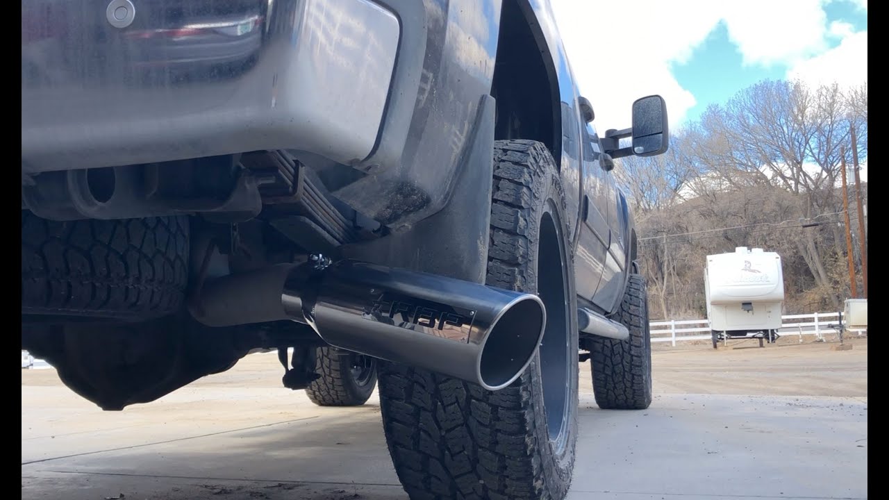 TIP MAKE EXHAUST LOUDER??