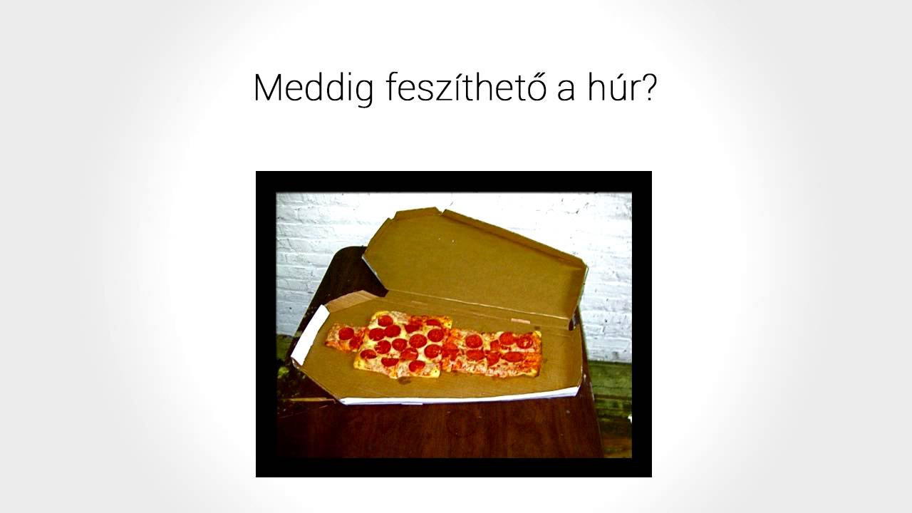 Meddig fesz&iacute;thető a h&uacute;r?