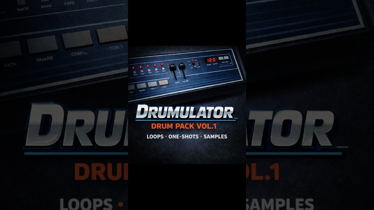 Classic 80s Drum Machine Groove &ndash; Drumulator Style
