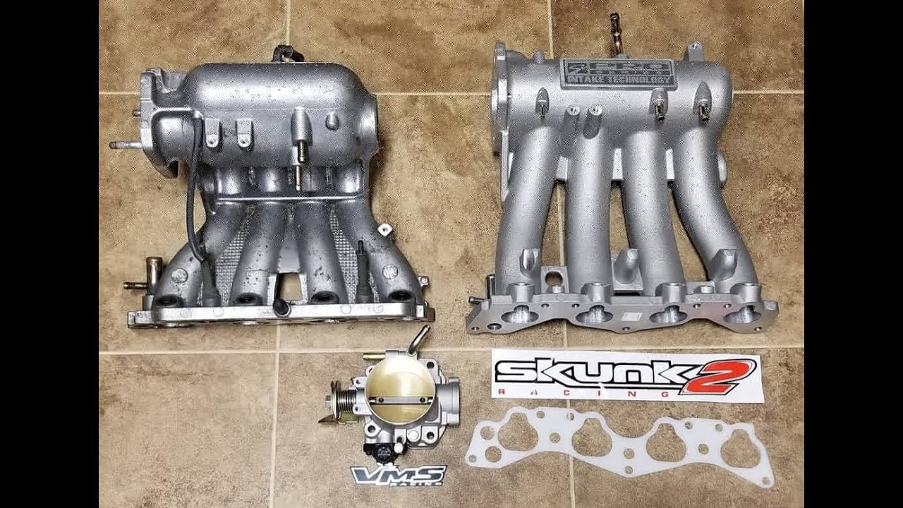 Skunk2 pro manifold Como instalar un colector de admisión my civic 99