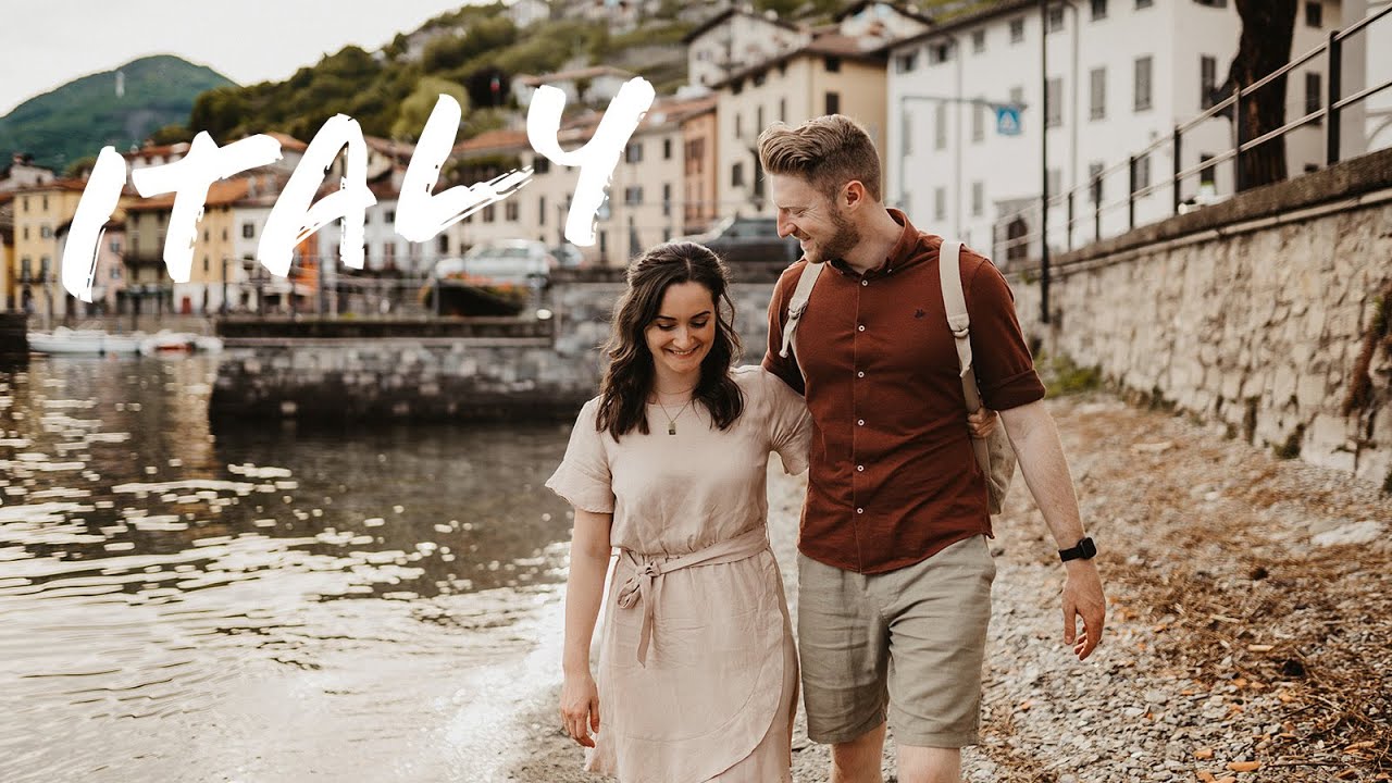 Engagement trip/ Lake Como/ Italy/Cinematic