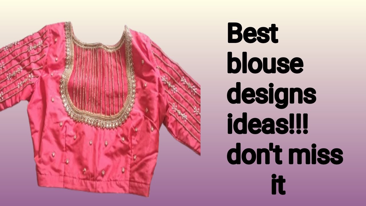 Blouse designs ideas 💡 and tips &my collection's 