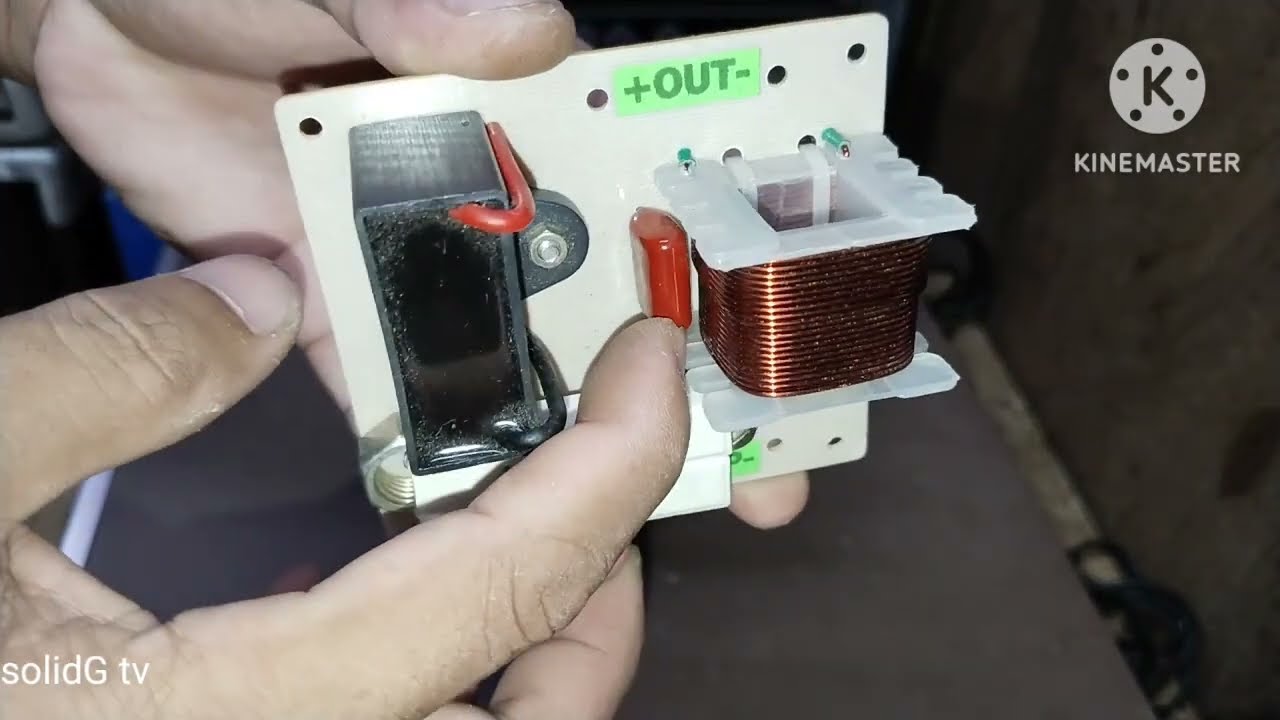 testing single way passive crossover, for tweeter speaker