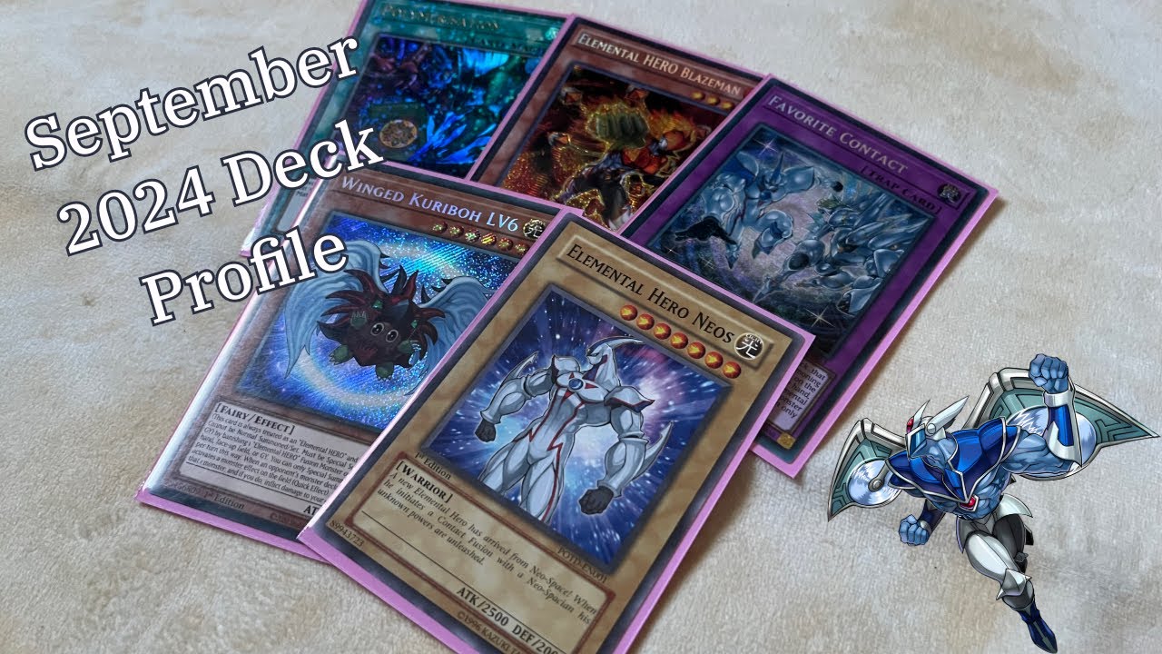 September 2024 HERO Yu-Gi-Oh! Deck Profile