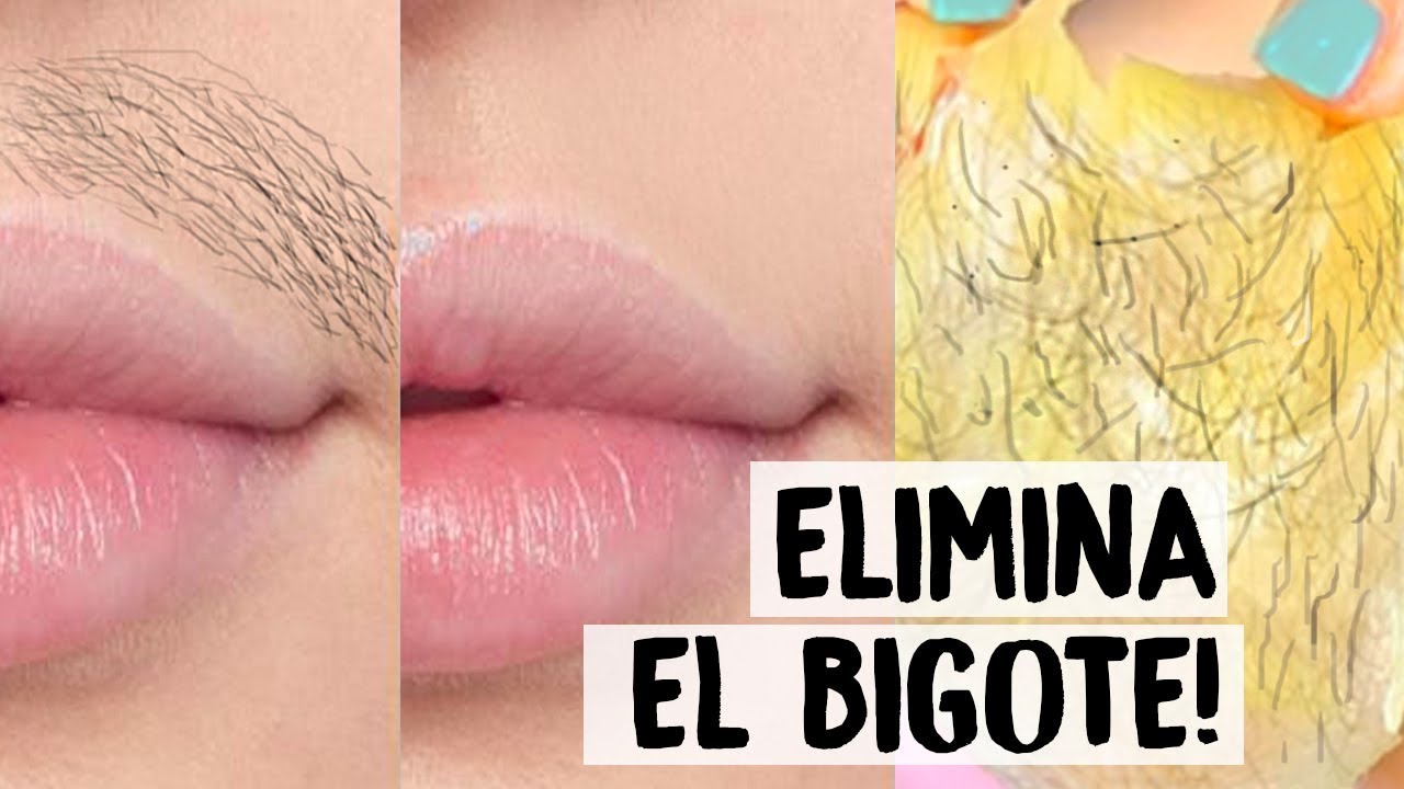 ¡ELIMINA EL BIGOTE Y VELLO FACIAL NATURALMENTE EN 5 MINUTOS! (MASCARILLA QUITA PELOS)