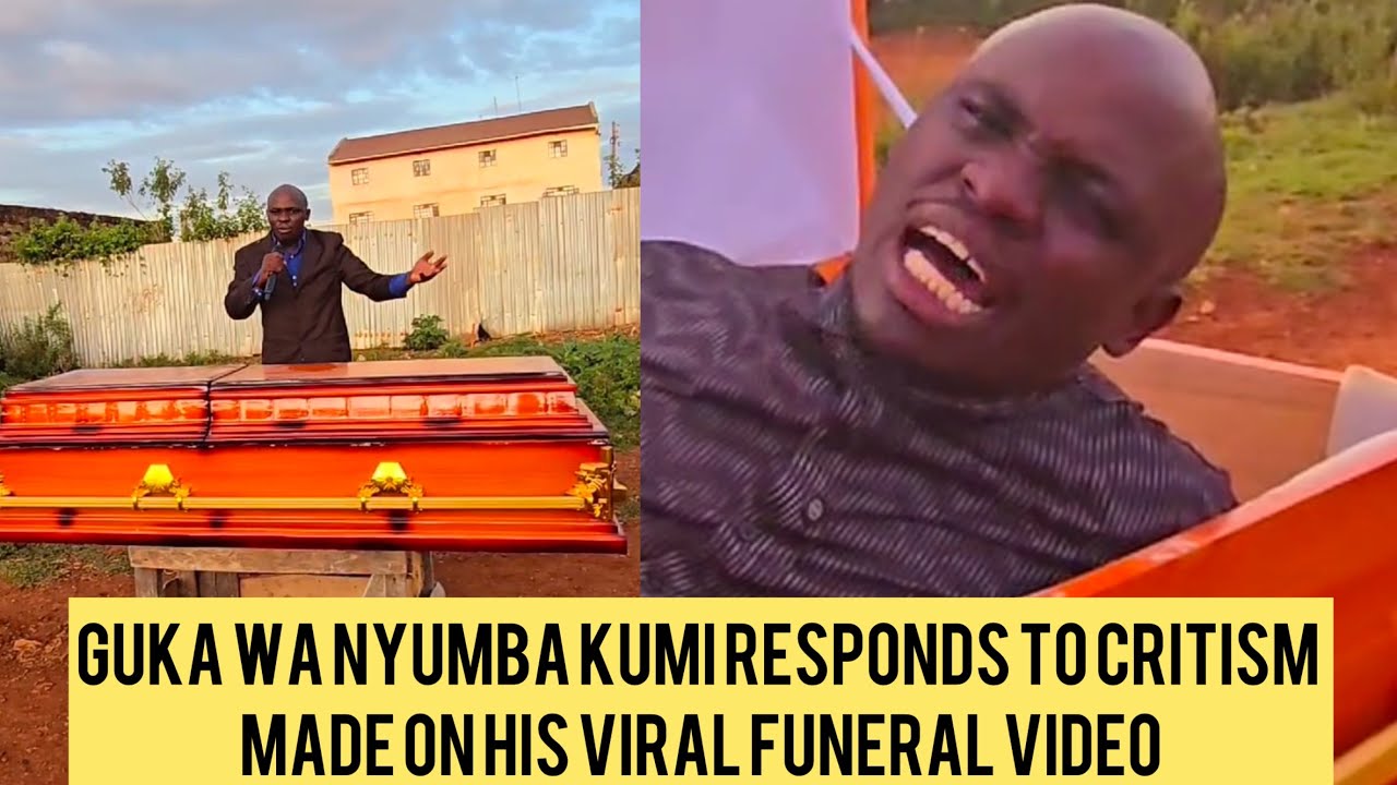 GUKA WA NYUMBA KUMI RESPONDS TO CRITISM  MADE ON HIS VIRAL FUNERAL VIDEO//Fara Fara Fm