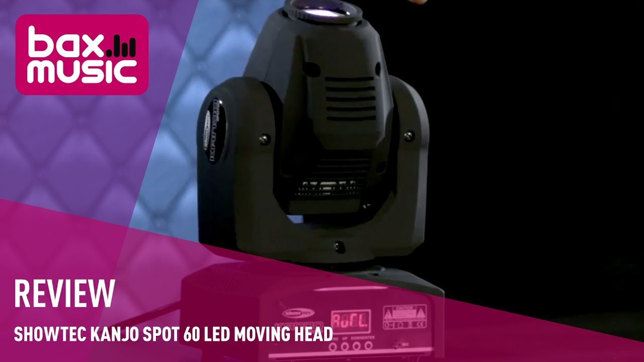 Showtec Kanjo Spot 60 LED Moving Head Review | Bax Music
