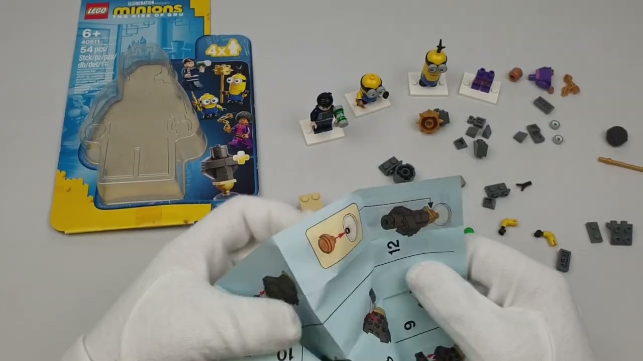 SetN373 40511 Lego Minions Kung Fu Training blister pack