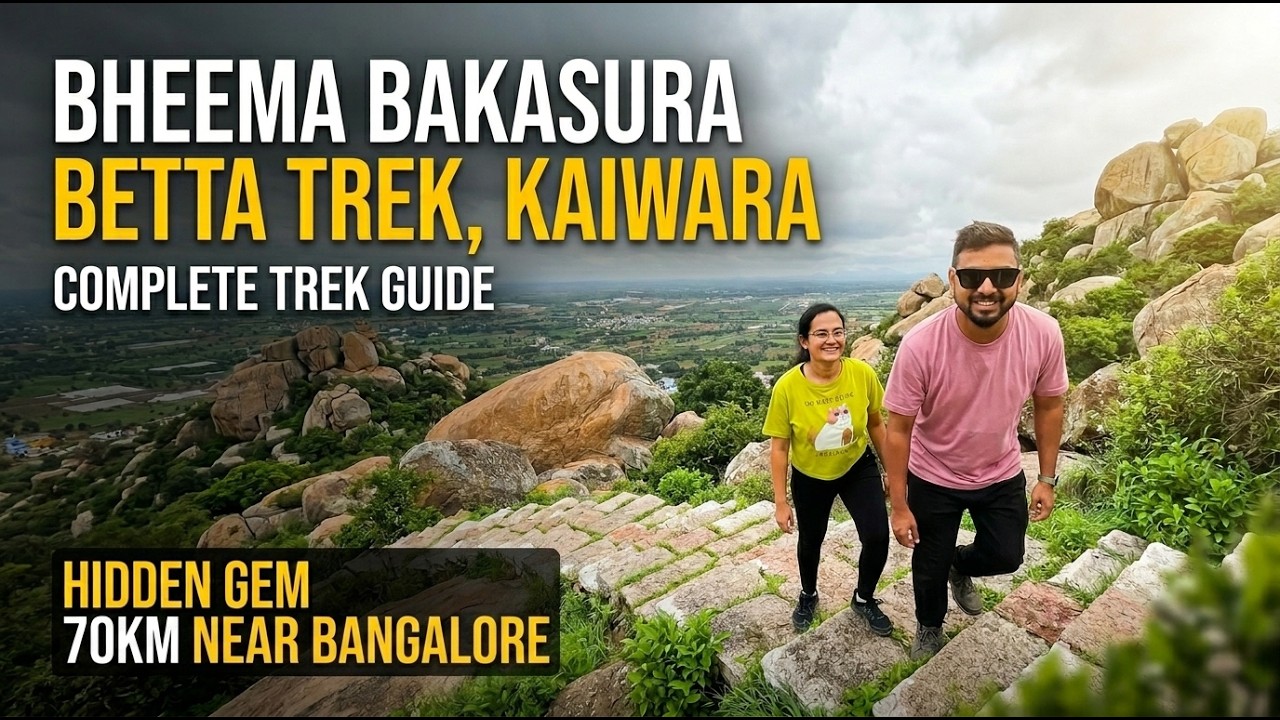 Bheema Bakasura Betta Trek | Kaiwara Betta | Best Trekking Place Near Bangalore | Mythical Adventure