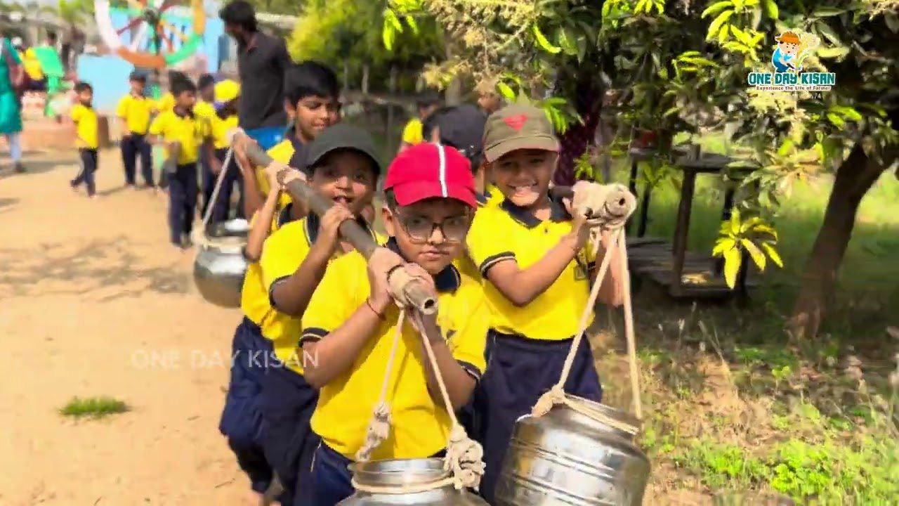 | VIJAYARATNA CBSE SCHOOL,Narapally | ONE DAY KISAN | #schoolpicnic #nationaleducationpolicy #fun 