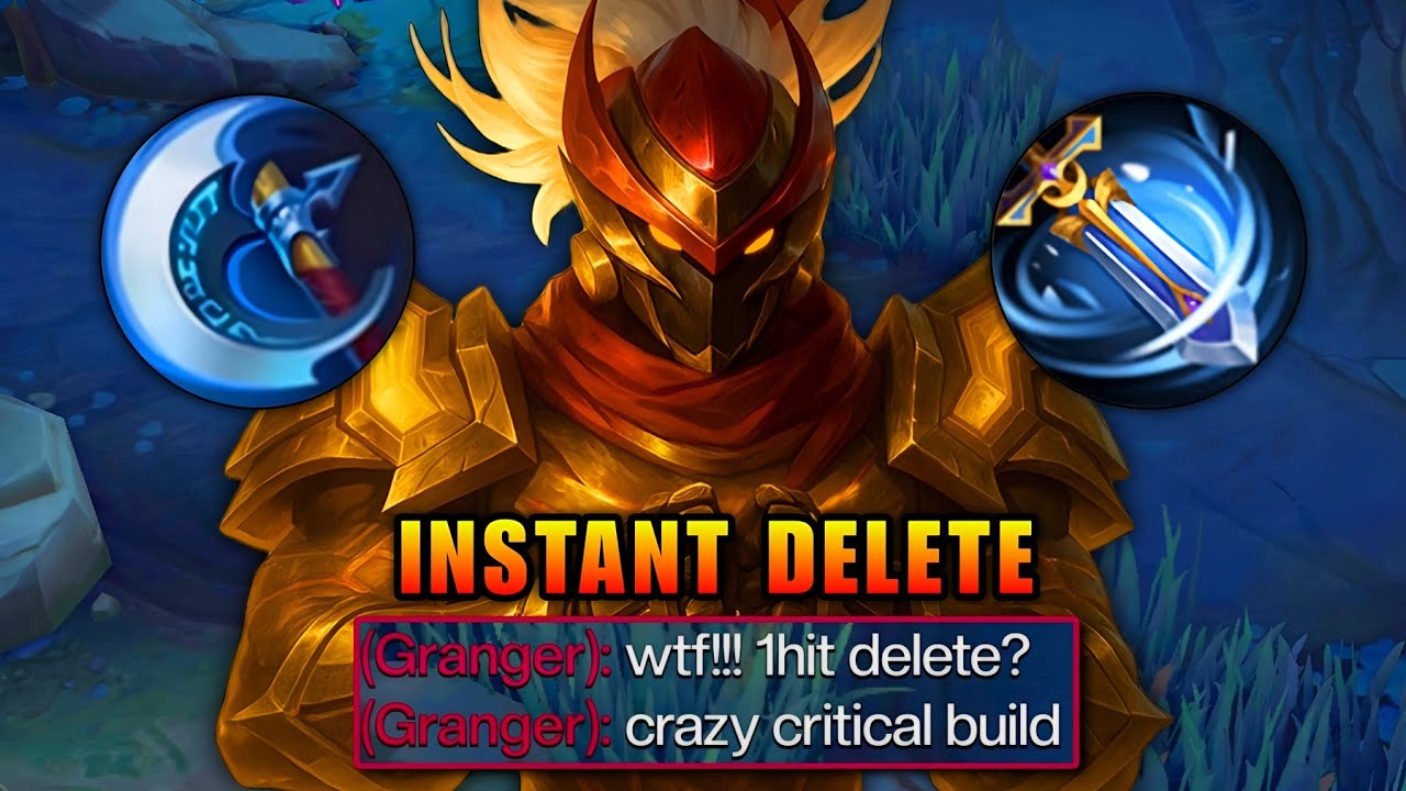 WTF INSTANT DELETE!!! ALDOUS CRITICAL DAMAGE BUILD IS BROKEN!!🔥 (I didn't expect that crazy dmg💀)