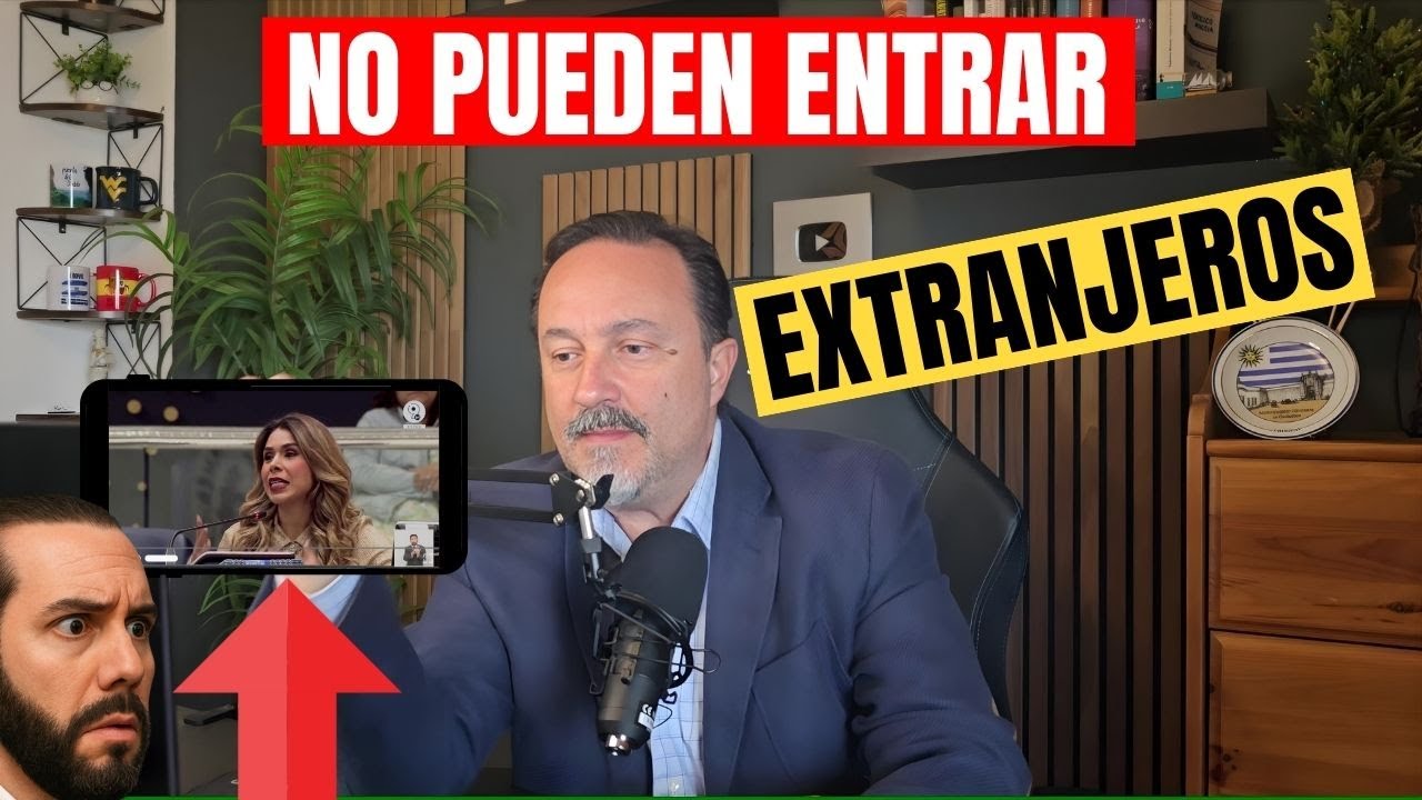 ¡Increíble! ¿Quieren prohibir youtubers extranjeros por hablar bien de Bukele y mal de la oposición?