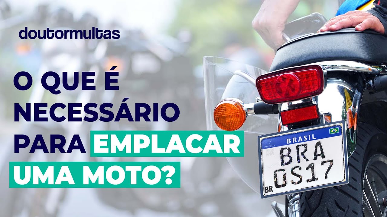Emplacamento de Moto: Saiba Como Regularizar a sua Situação! 👨‍⚖️