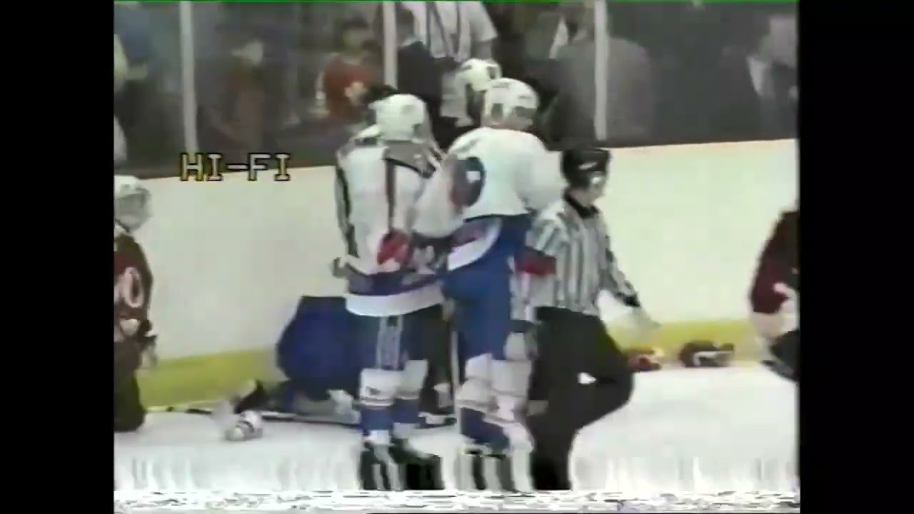 Humberside Hawks vs Whitley Warriors BHL Brawl