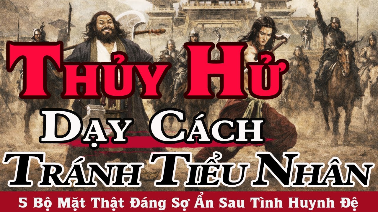 👹Thủy Hử Vạch Trần 5 Kiểu Người Nên Tránh: Bài Học Xương Máu Để Không Tin Nhầm Người
