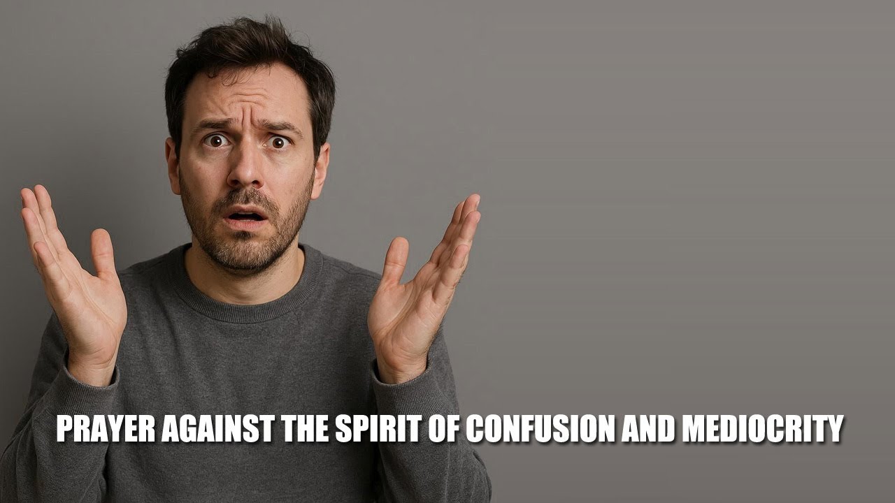 Prayer Against the Spirit of Confusion and Mediocrity
