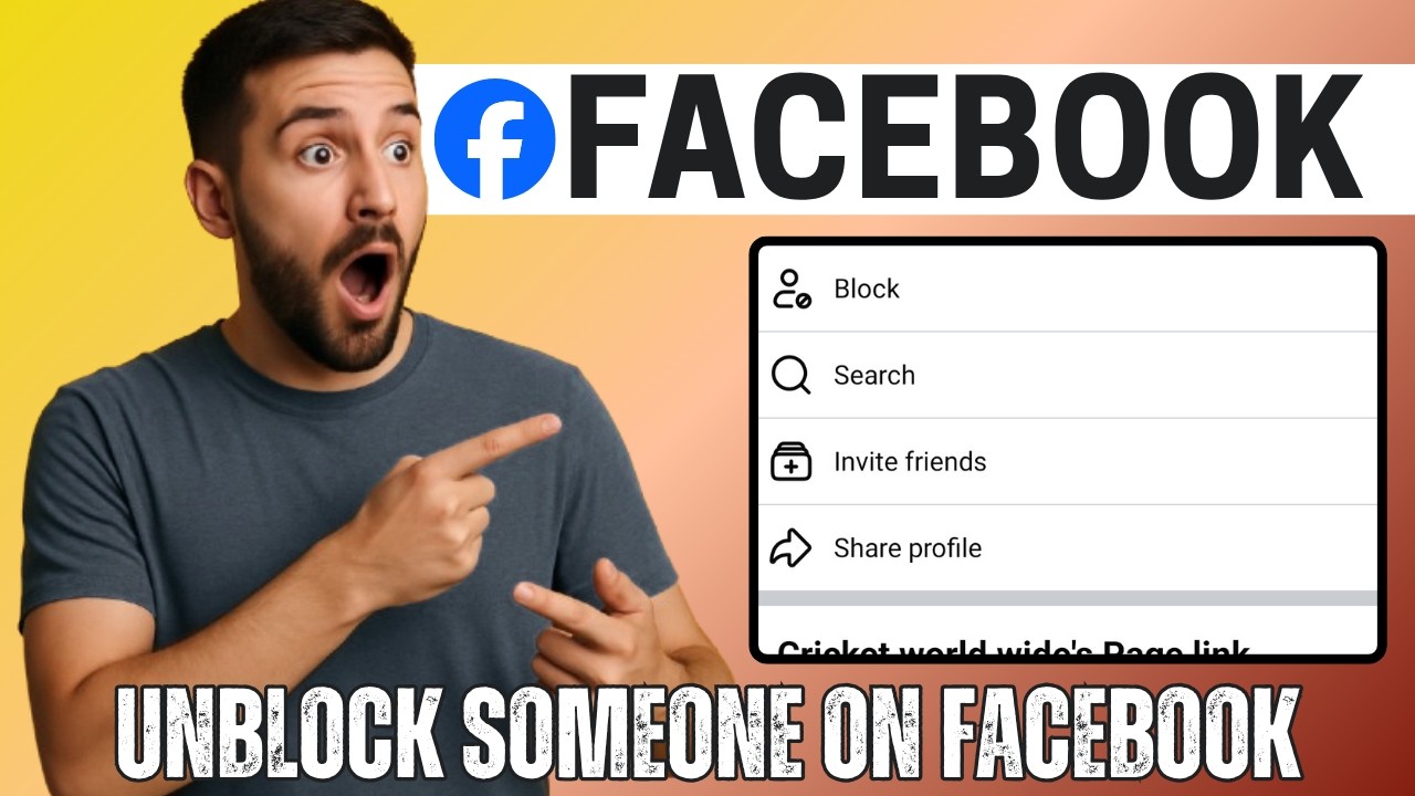 How to Unblock Someone on Facebook in 2026