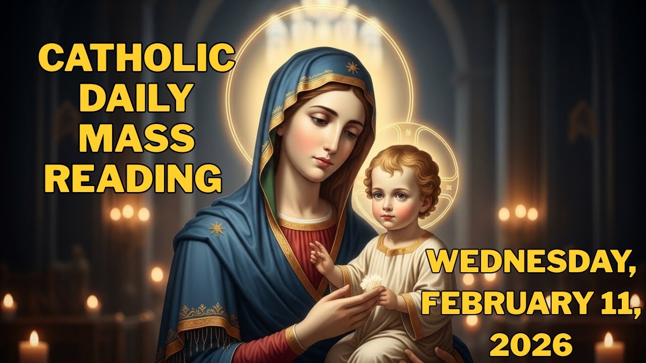 Daily Catholic Mass Readings for Wednesday, February 11, 2026.
