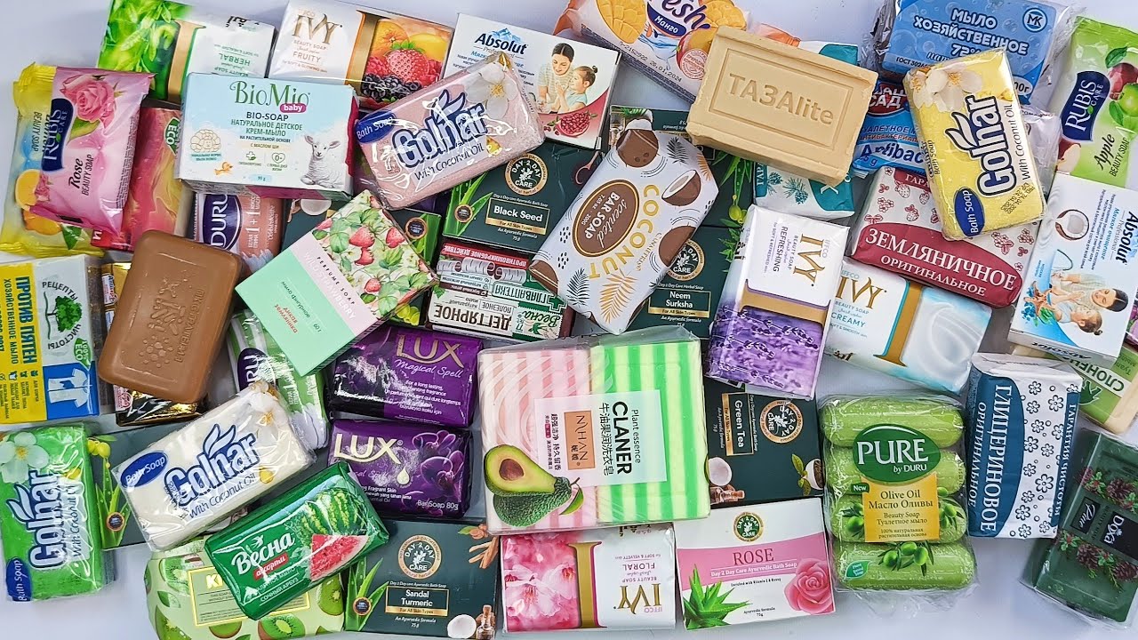 ASMR soap opening HAUL. Unhurried unpacking of soap. Распаковковываю и рассказываю.